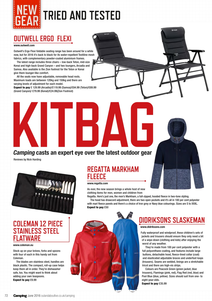 Camping Preview Pages