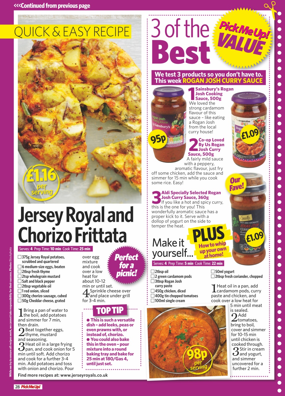 Pick Me Up Preview Pages