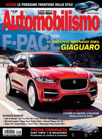 Automobilismo issue Automobilismo 5 2016