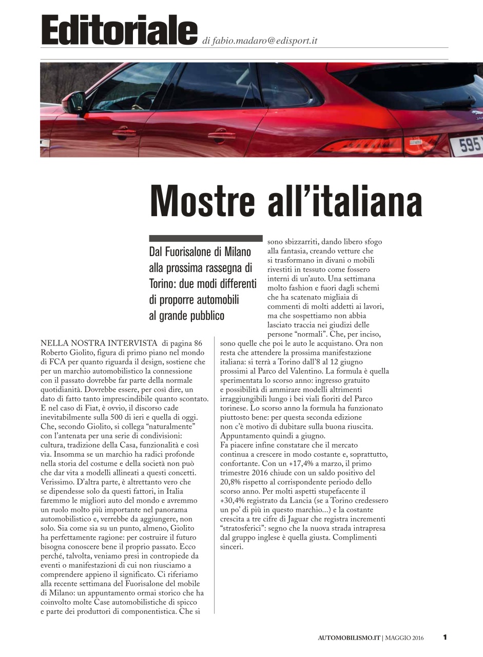 Automobilismo Preview Pages