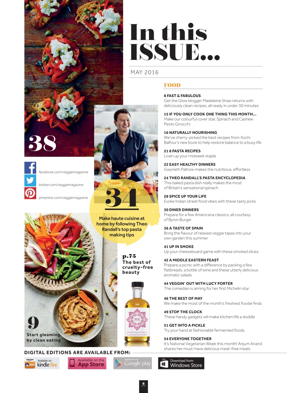 Veggie Magazine Preview Pages