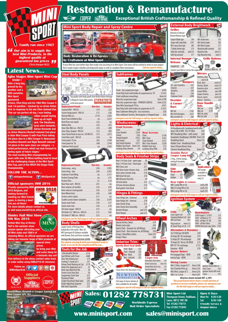 Mini Magazine Preview Pages