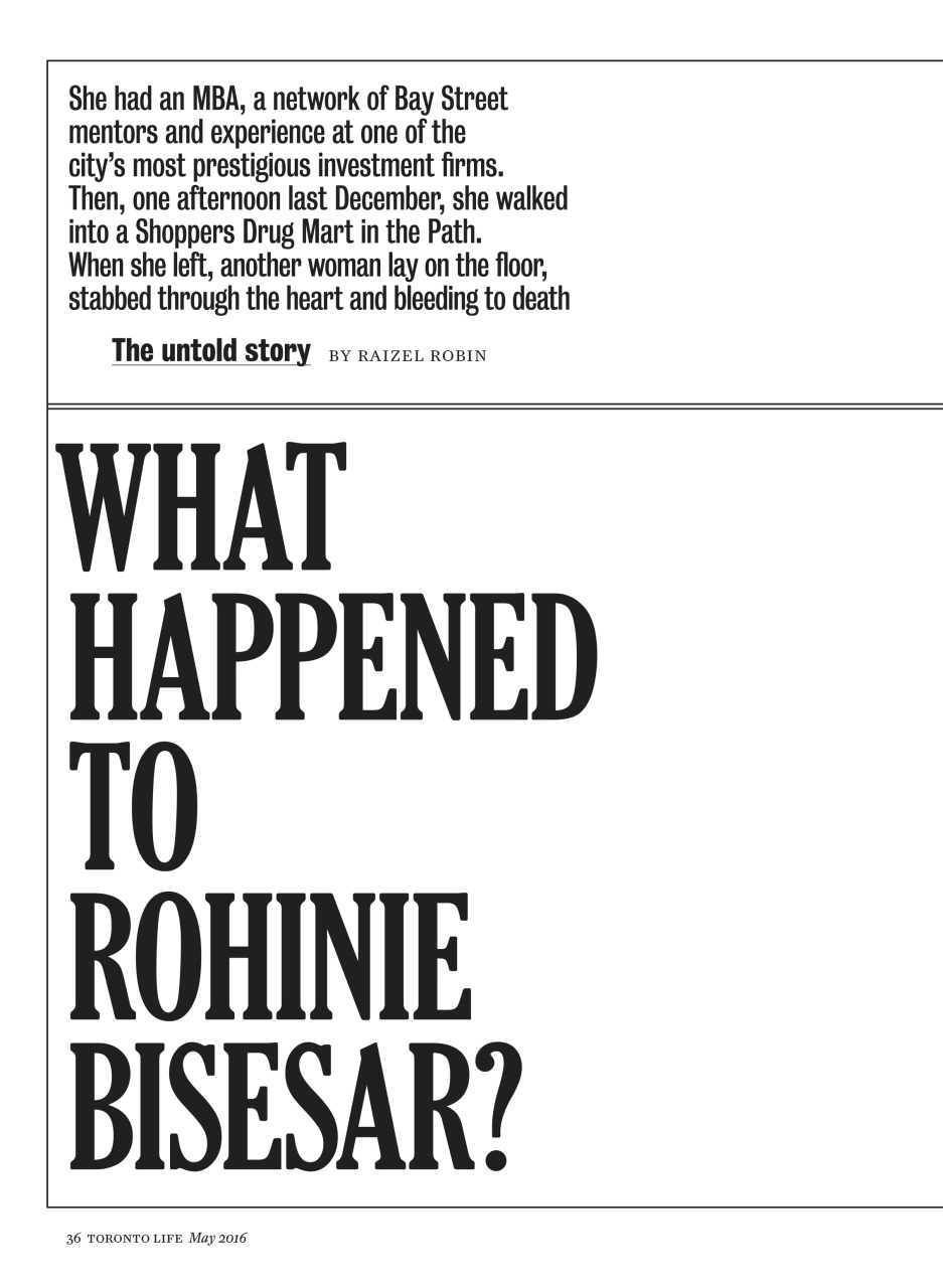 Toronto Life Preview Pages