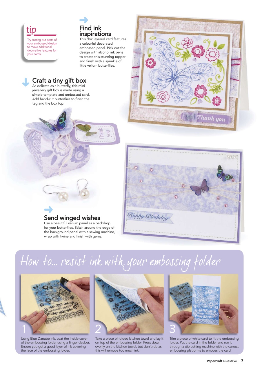 Papercraft Inspirations Preview Pages
