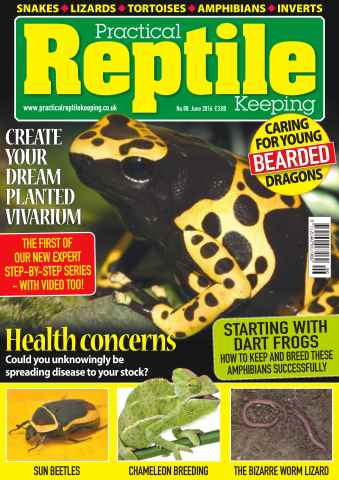 Practical Reptile Keeping issue No. 88 Health Concerns 