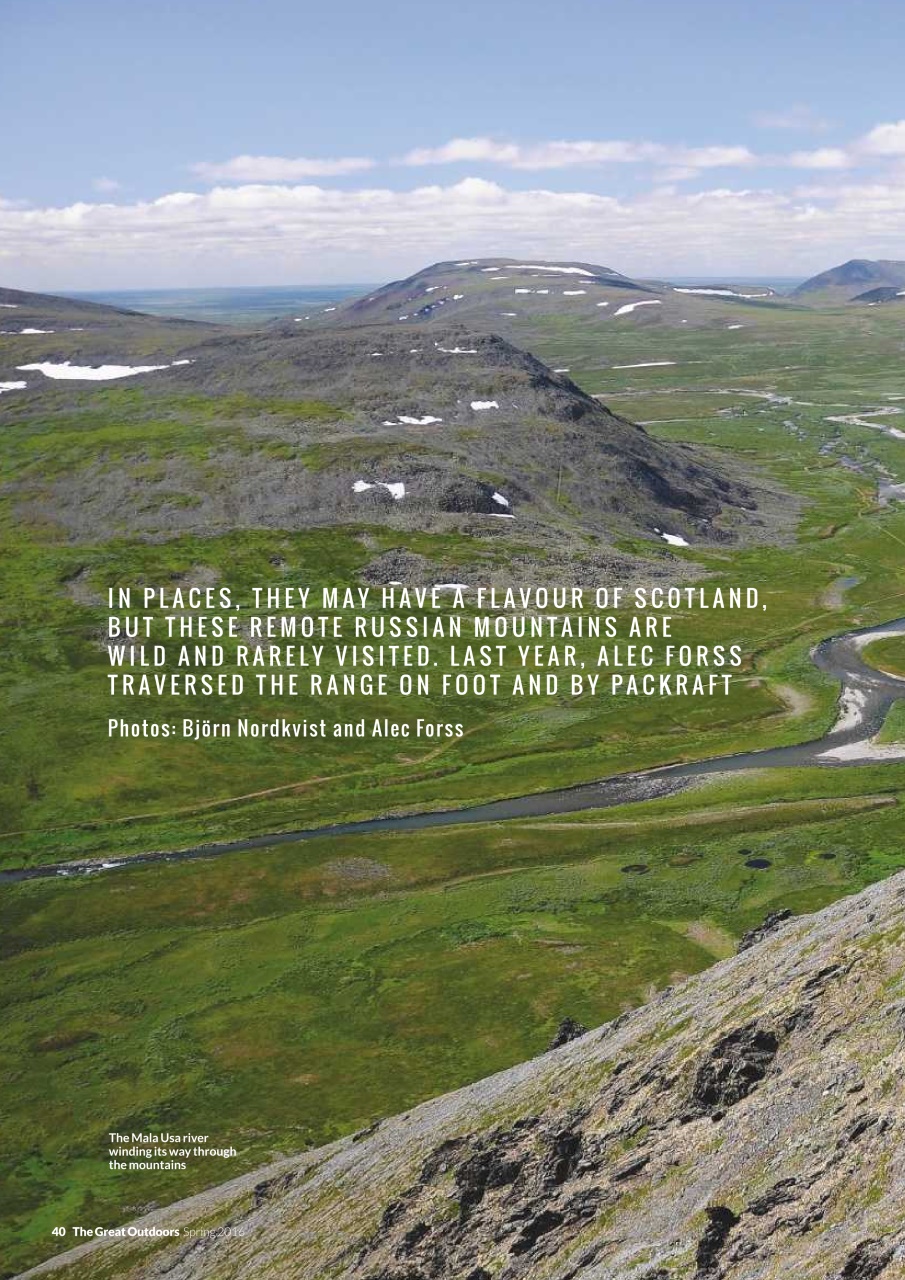 TGO - The Great Outdoors Magazine Preview Pages