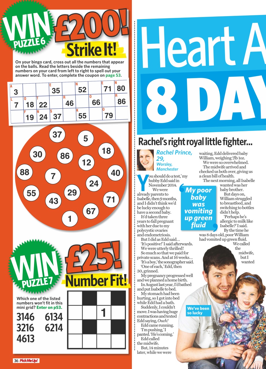 Pick Me Up Preview Pages