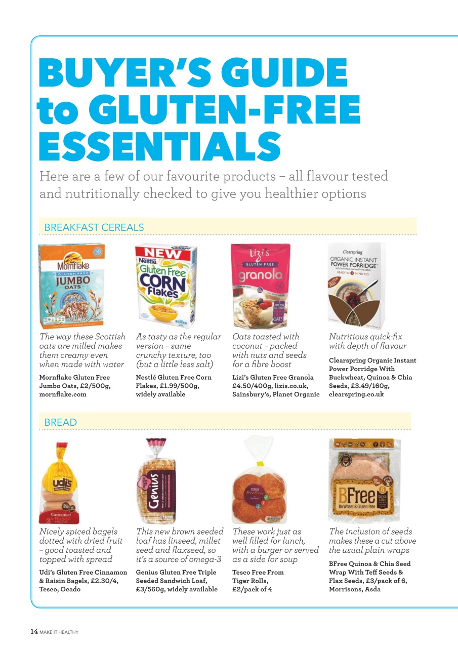 Healthy Food Guide Preview Pages