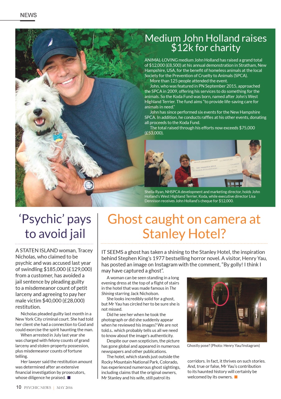 Psychic News Preview Pages