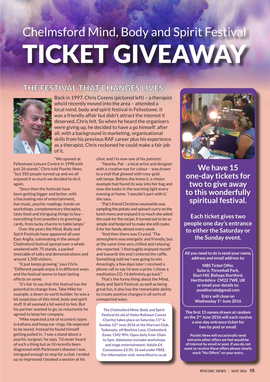 Psychic News Preview Pages