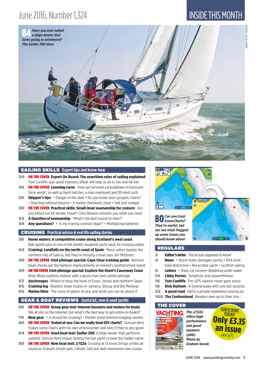 Yachting Monthly Preview Pages
