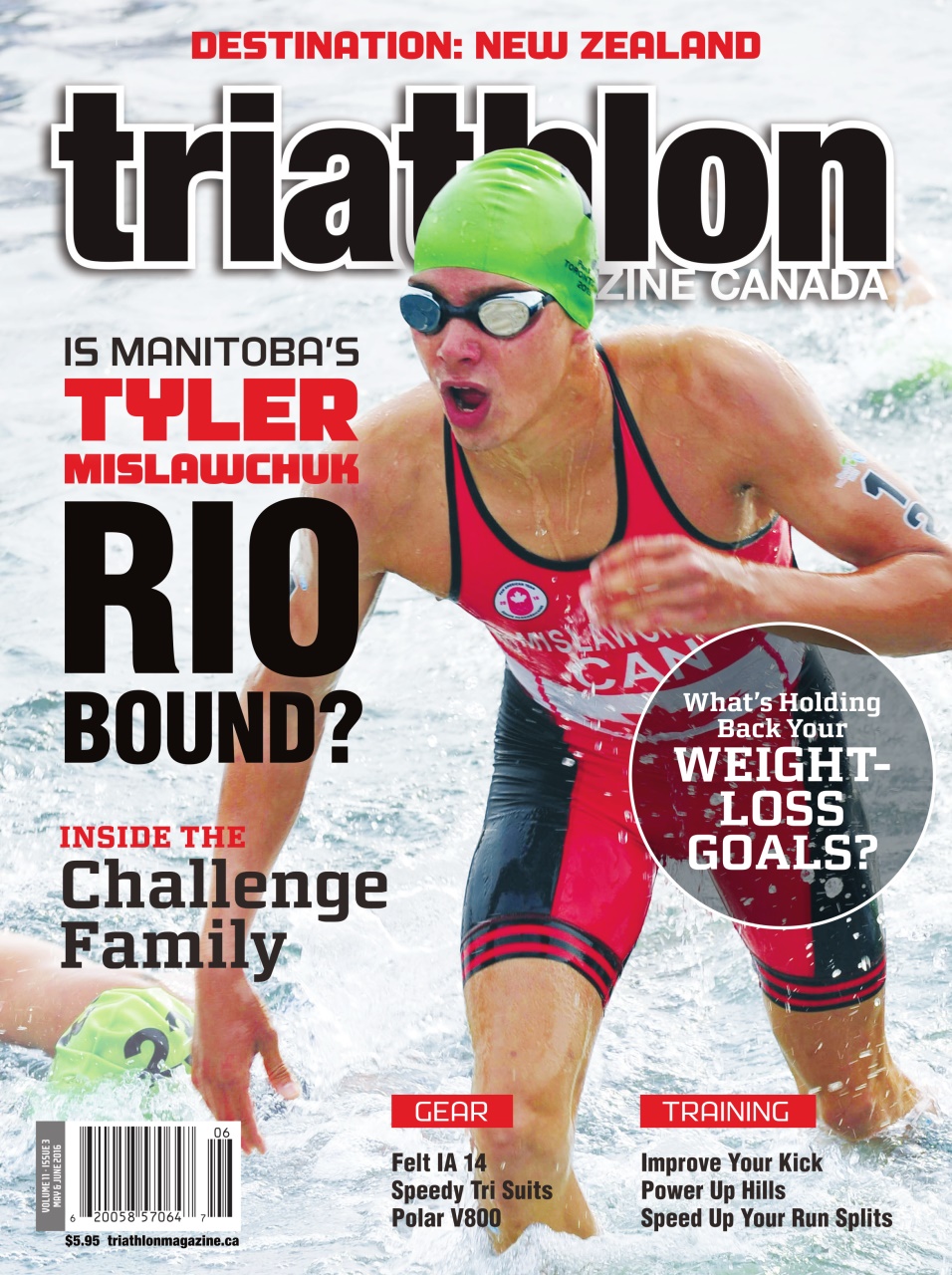 Triathlon Magazine Canada Preview Pages