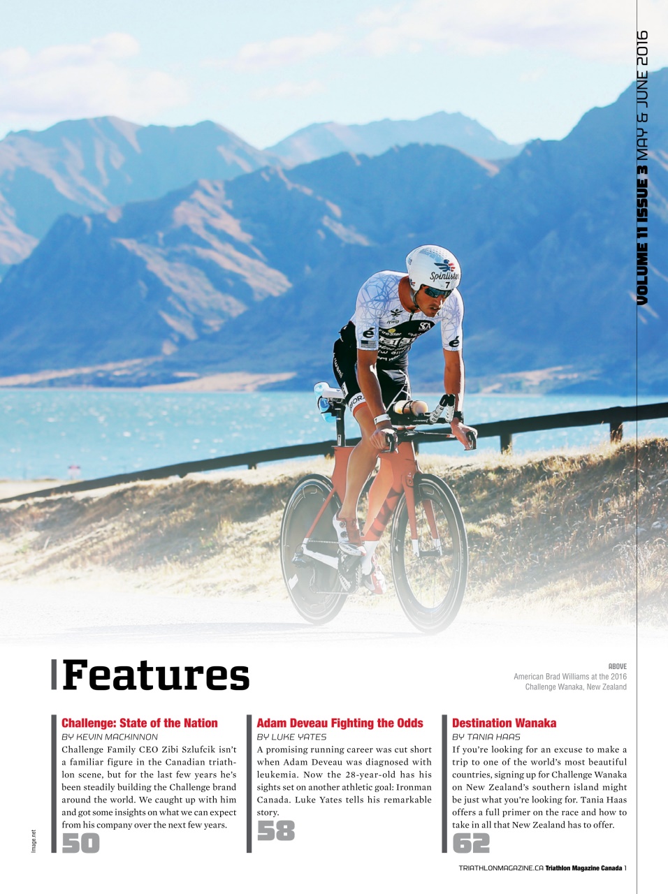 Triathlon Magazine Canada Preview Pages
