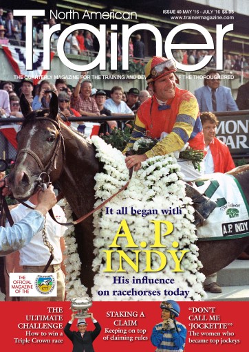 North American Trainer Magazine - horse racing issue 