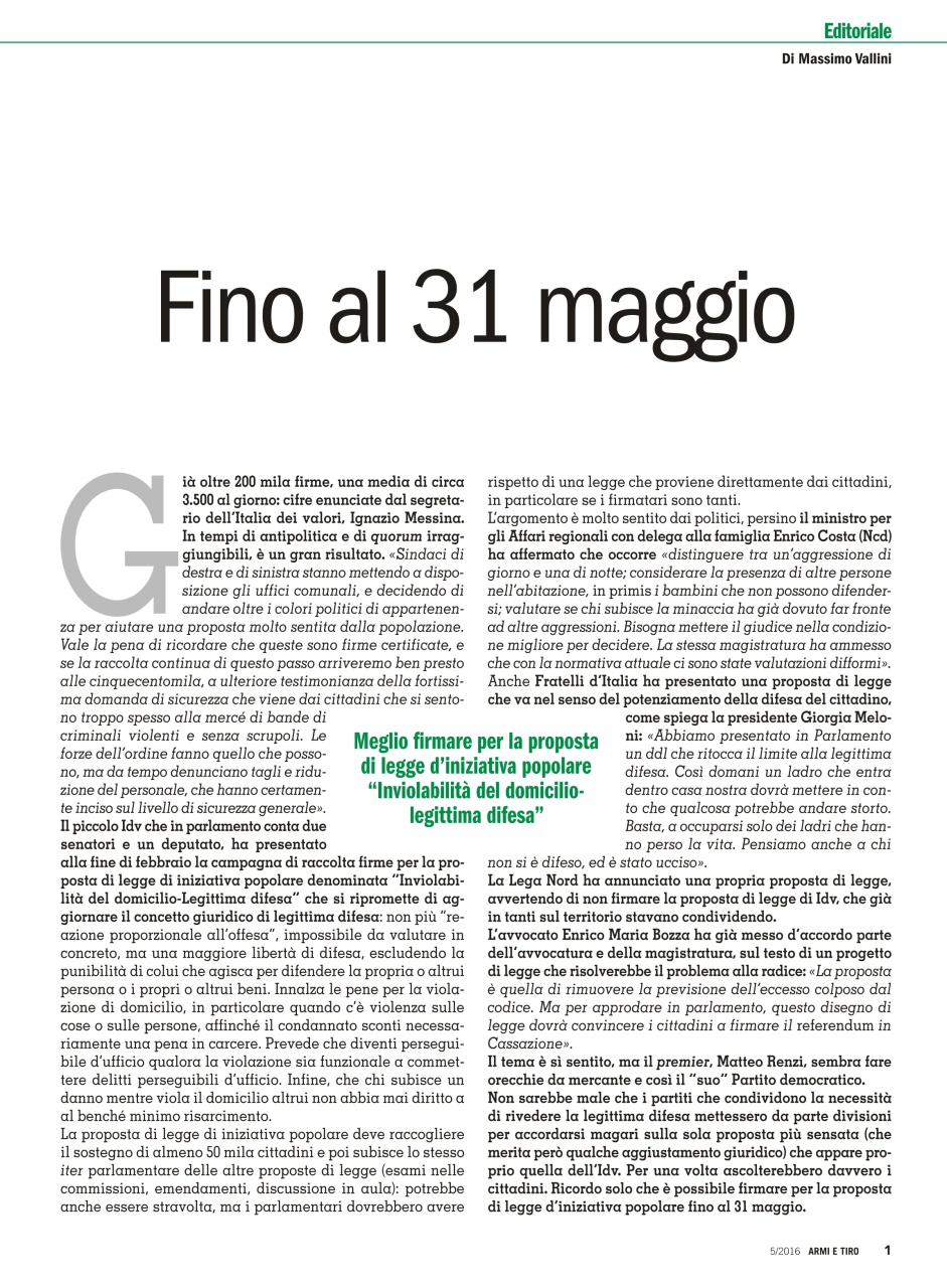 Armi E Tiro Preview Pages