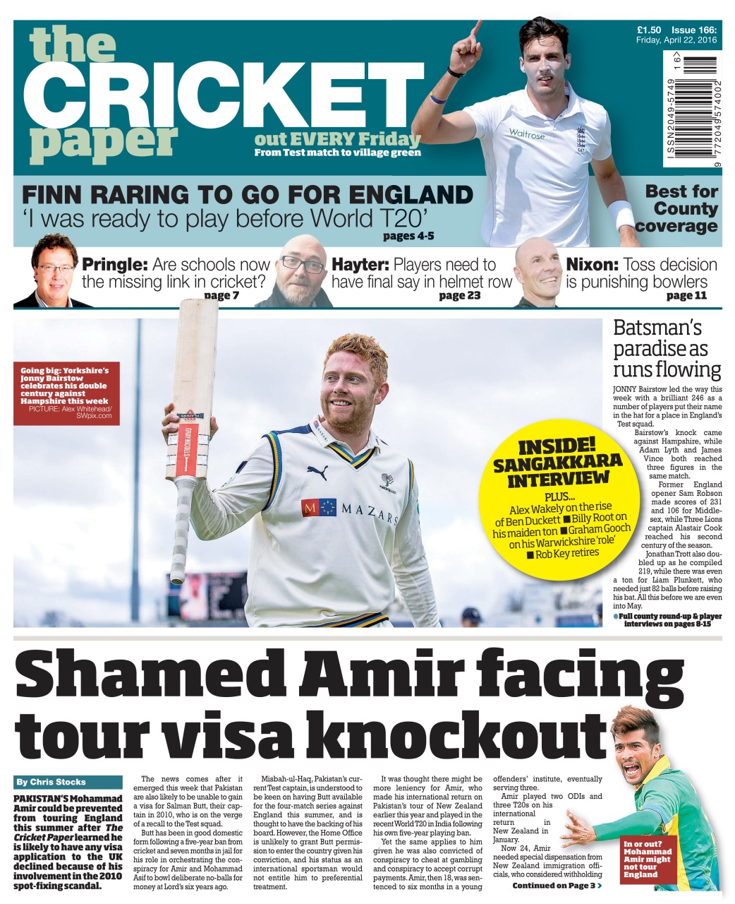 The Cricket Paper Preview Pages
