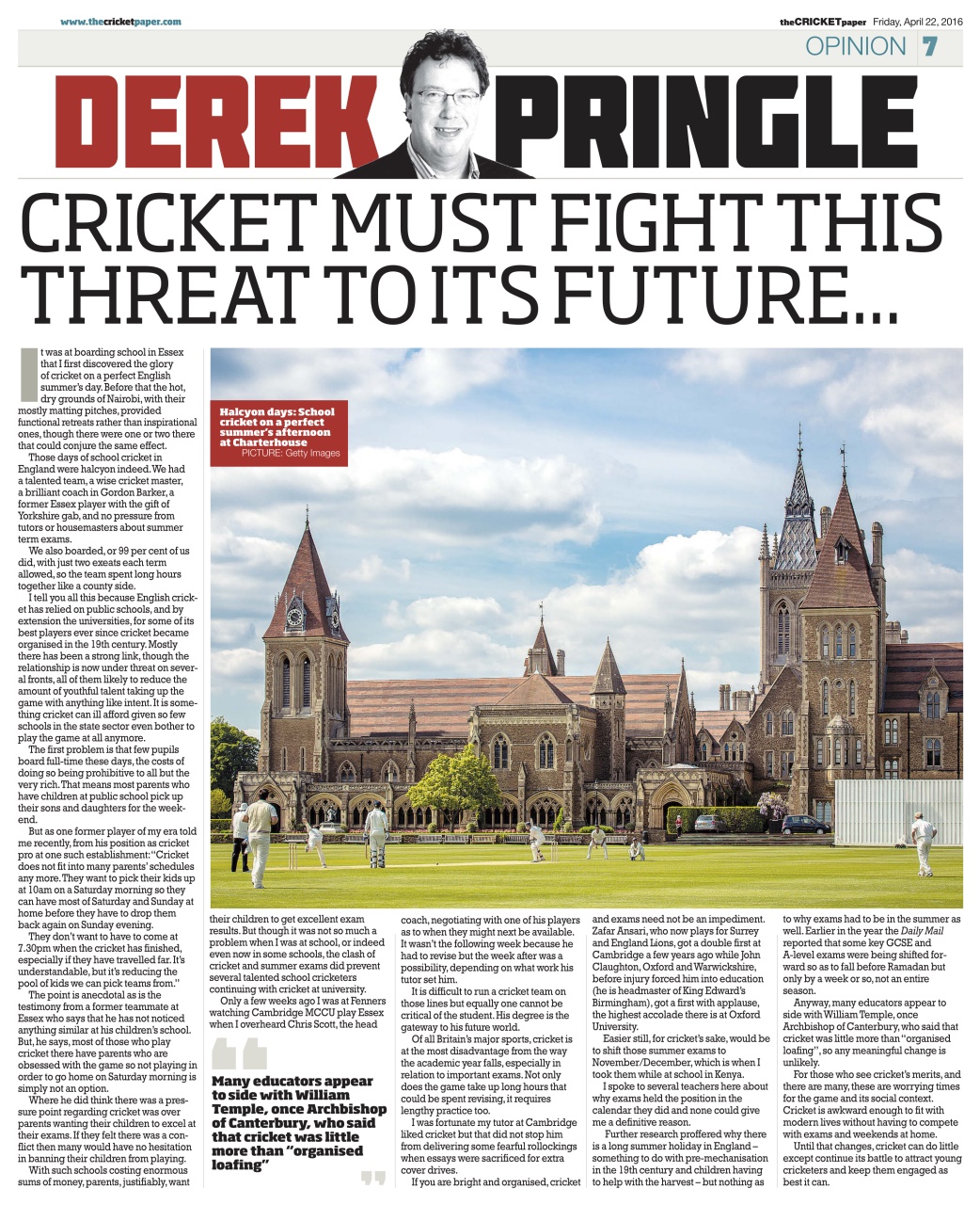 The Cricket Paper Preview Pages