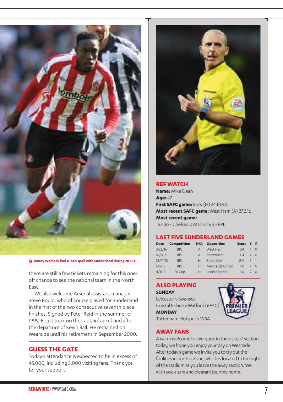 Sunderland FC Preview Pages