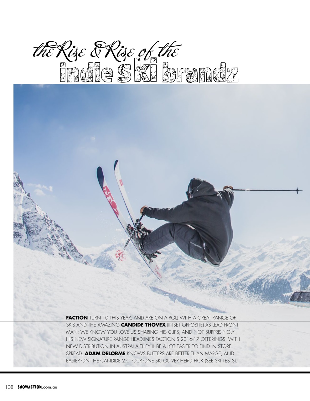 Snow Action Preview Pages