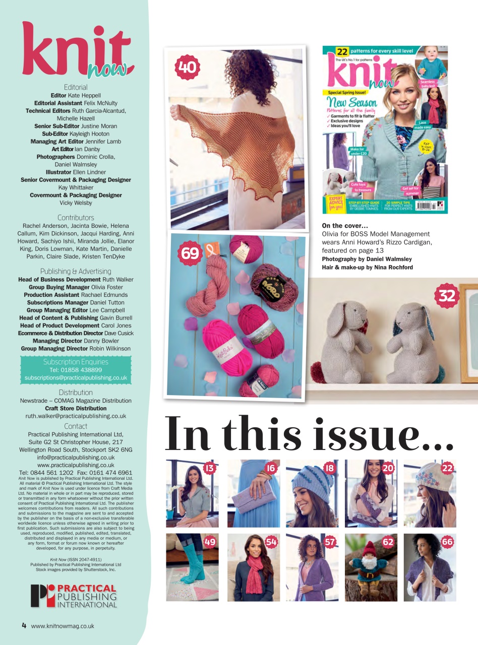 Knit Now Preview Pages