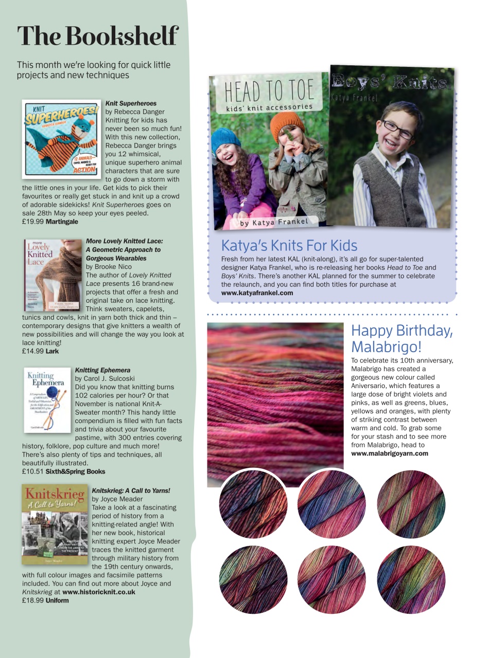 Knit Now Preview Pages