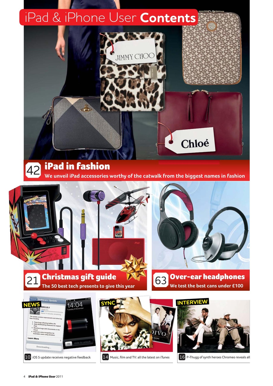 iPad and iPhone User Preview Pages