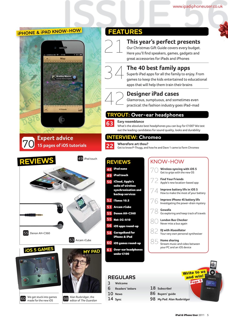 iPad and iPhone User Preview Pages