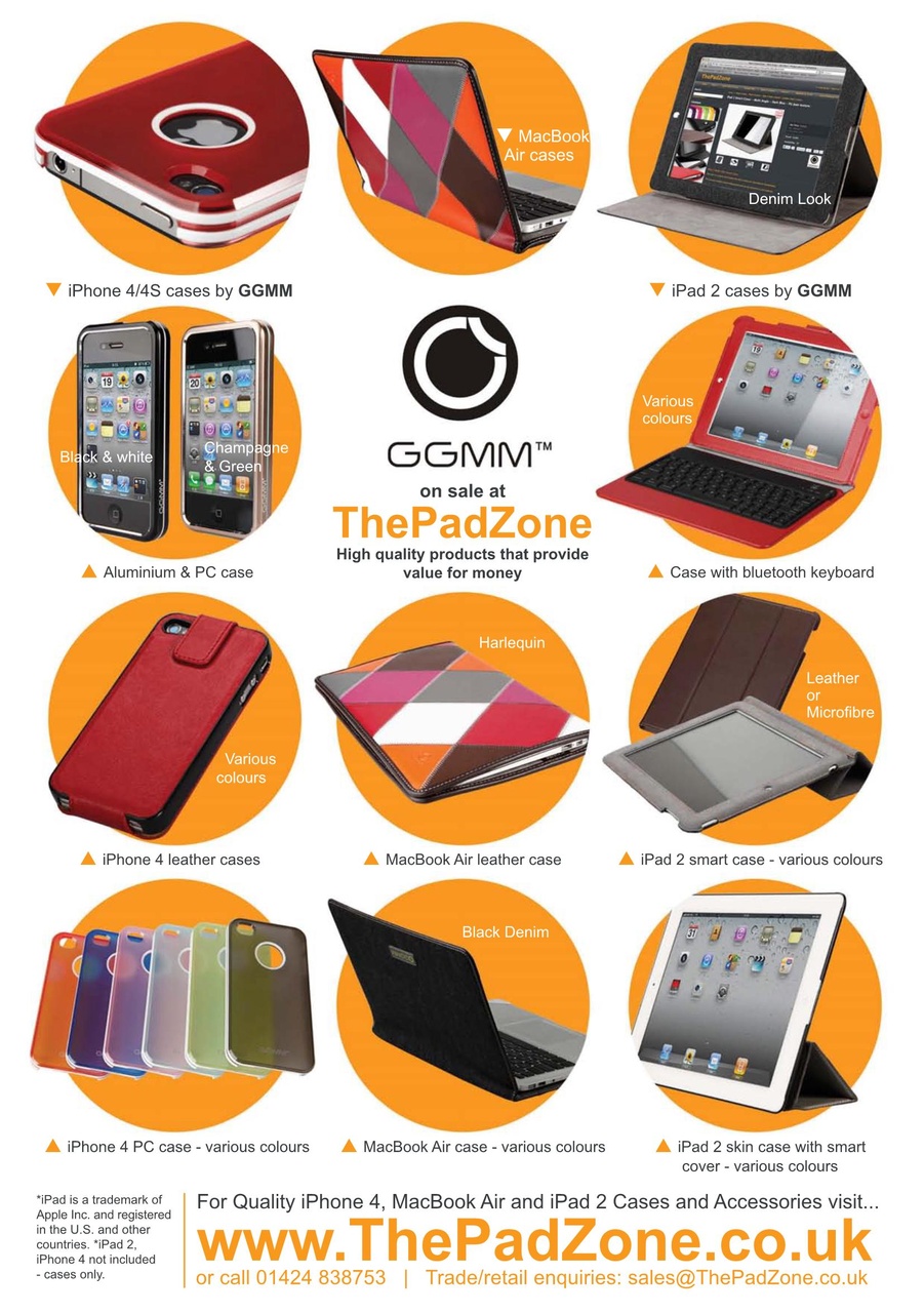 iPad and iPhone User Preview Pages