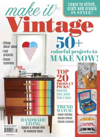 Romantic Homes issue Make It Vintage Summer 2016