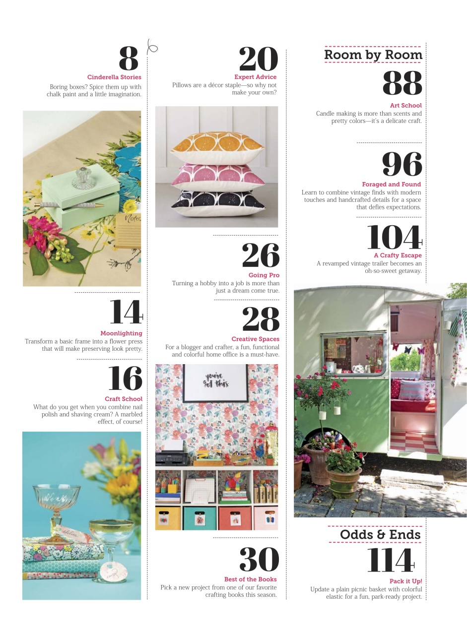 Romantic Homes Preview Pages