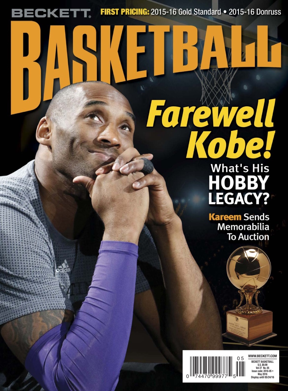 Beckett Basketball Magazine Preview Pages