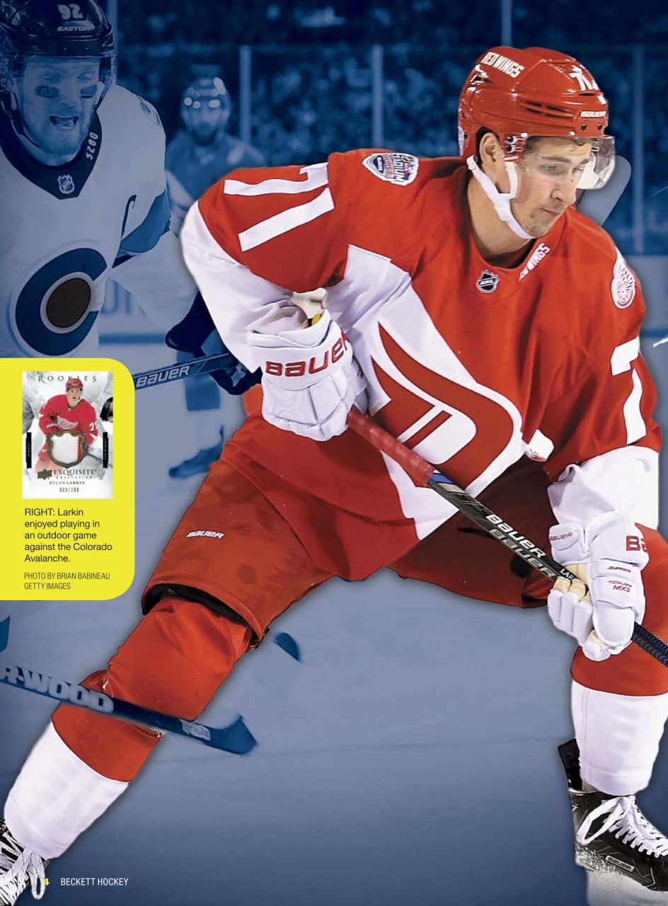 Beckett Hockey Magazine Preview Pages