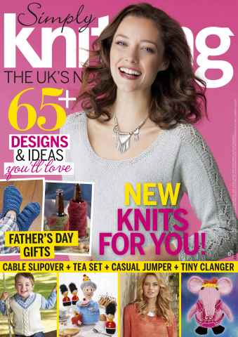Simply Knitting issue Spring 2016