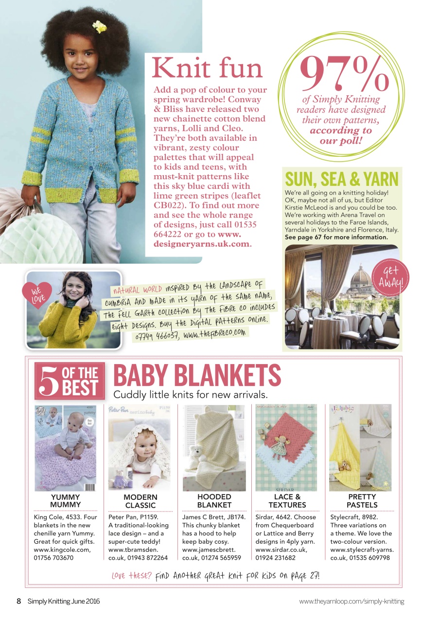 Simply Knitting Preview Pages