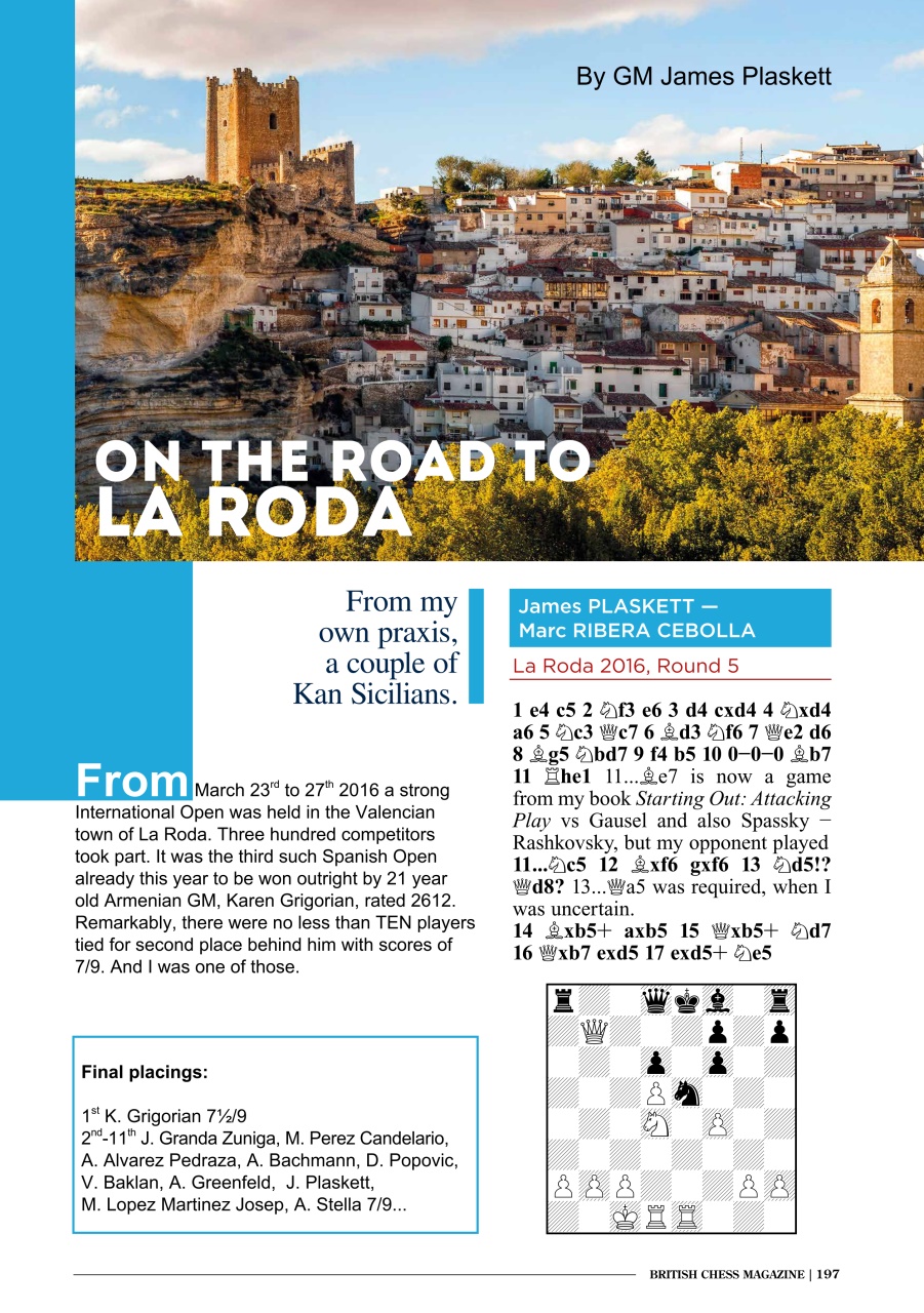 British Chess Magazine Preview Pages