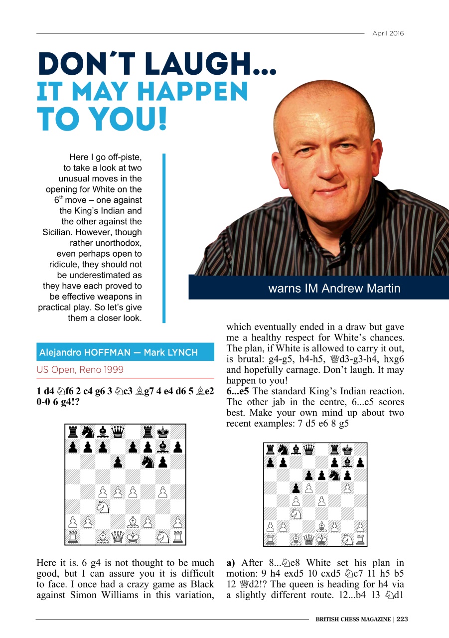 British Chess Magazine Preview Pages