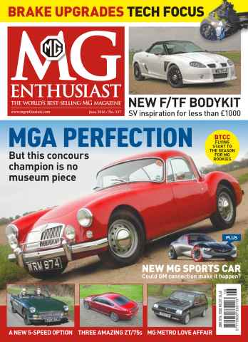 MG Enthusiast issue Vol. 46 No. 6 MGA Perfection