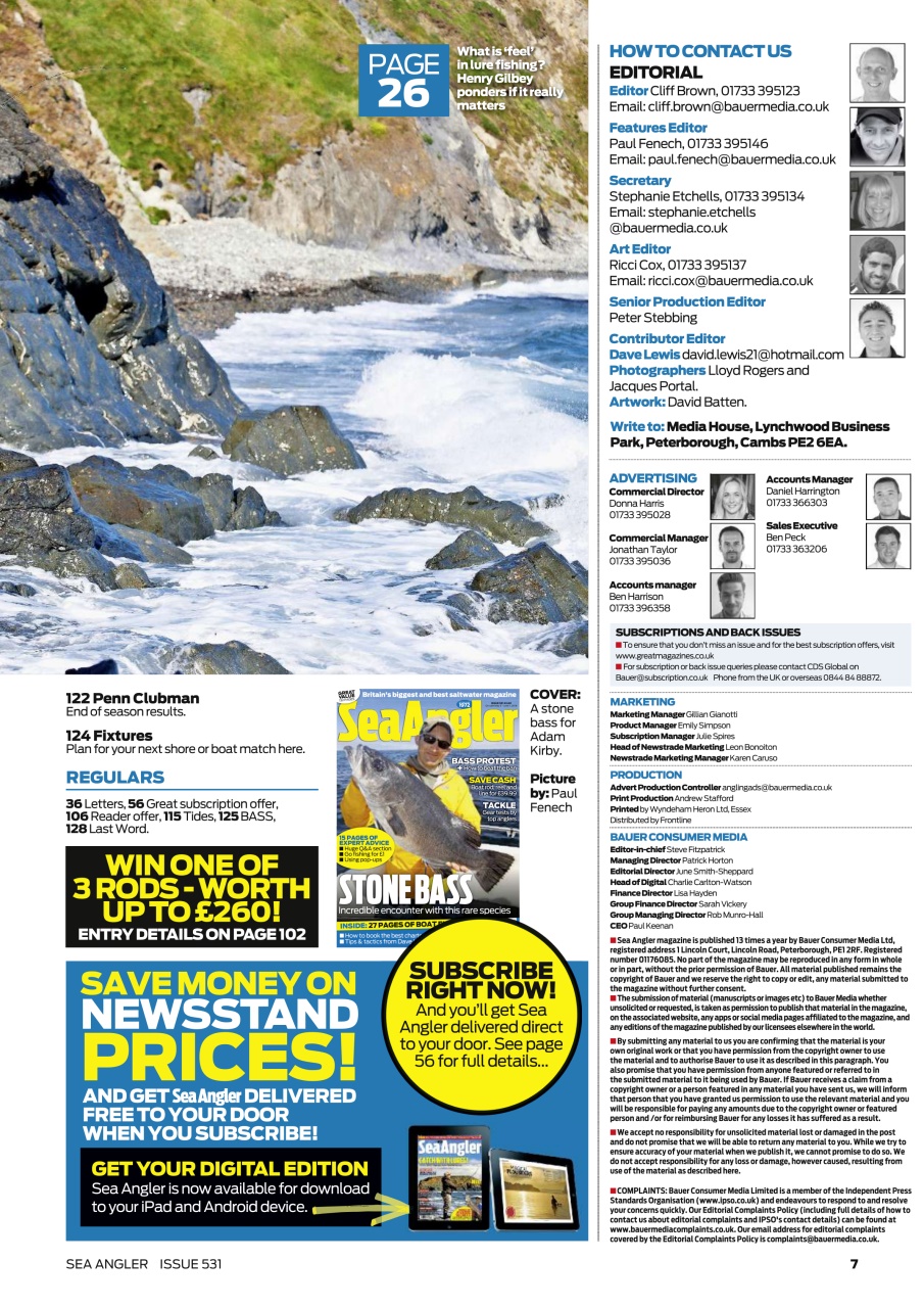 Sea Angler Preview Pages