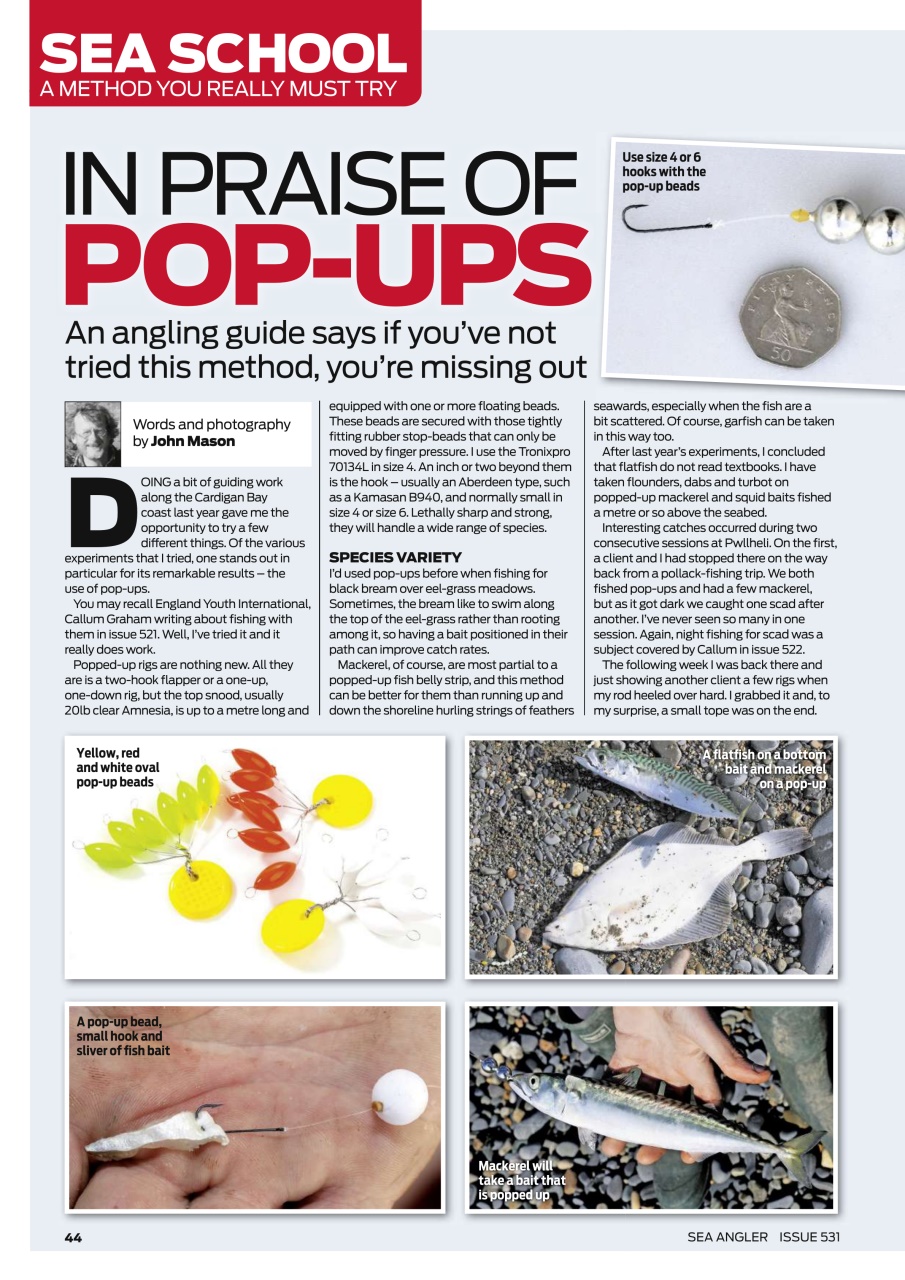 Sea Angler Preview Pages