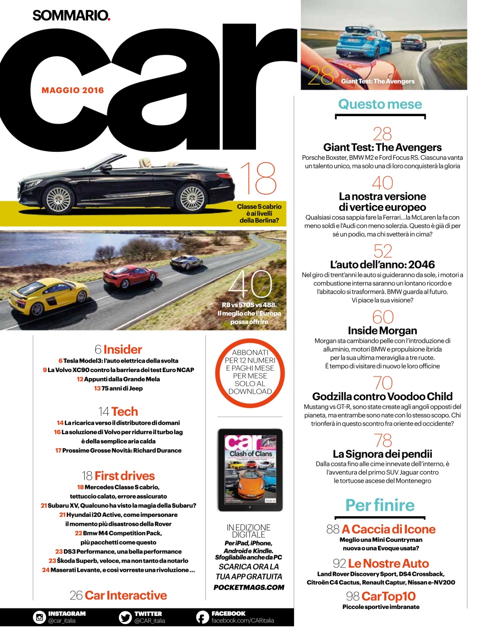 CAR magazine Italia Preview Pages