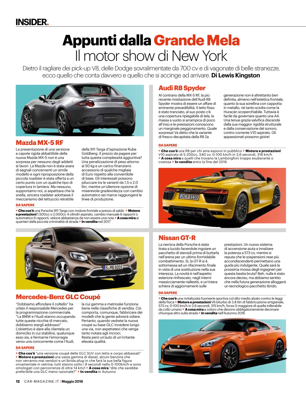 CAR magazine Italia Preview Pages