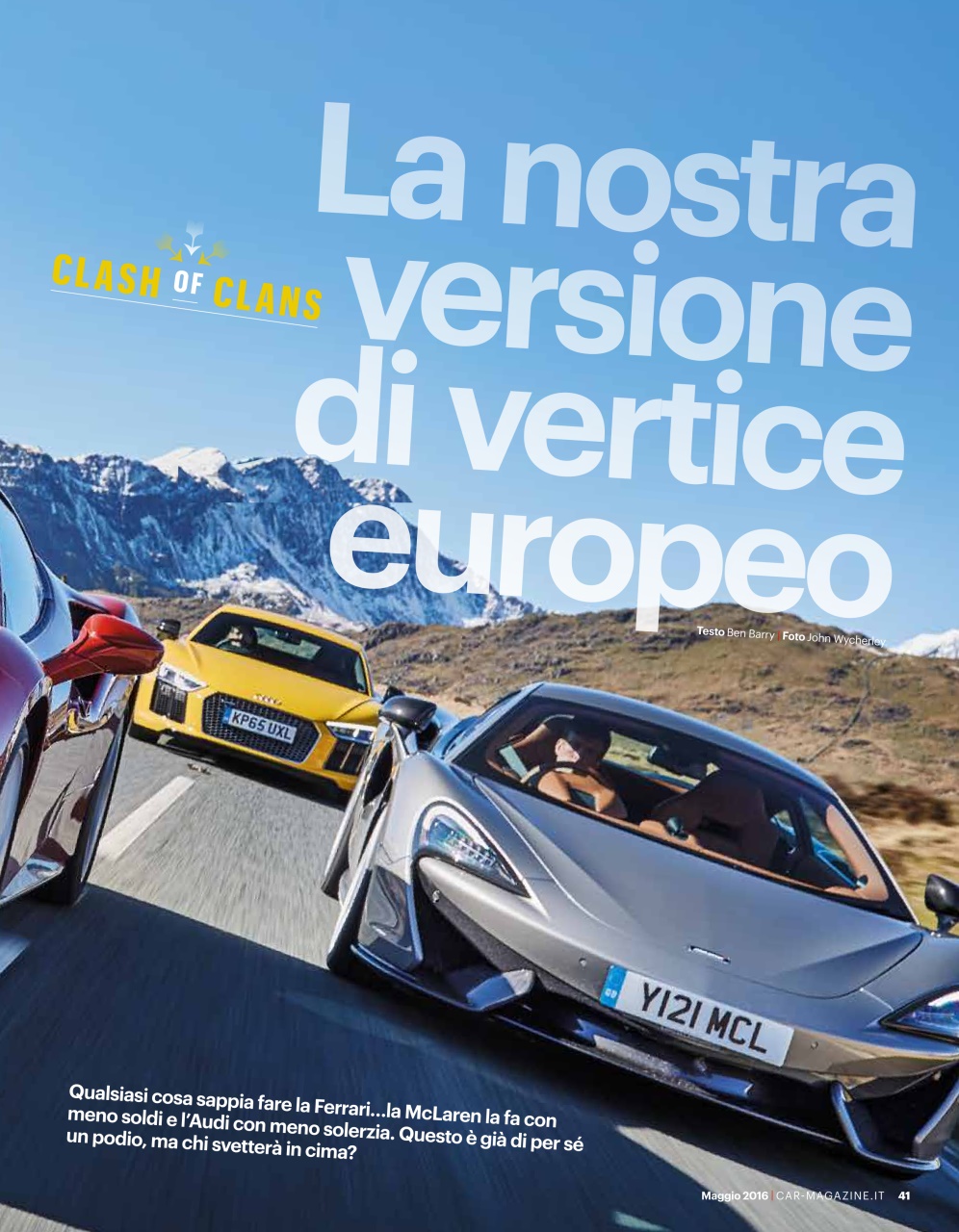 CAR magazine Italia Preview Pages