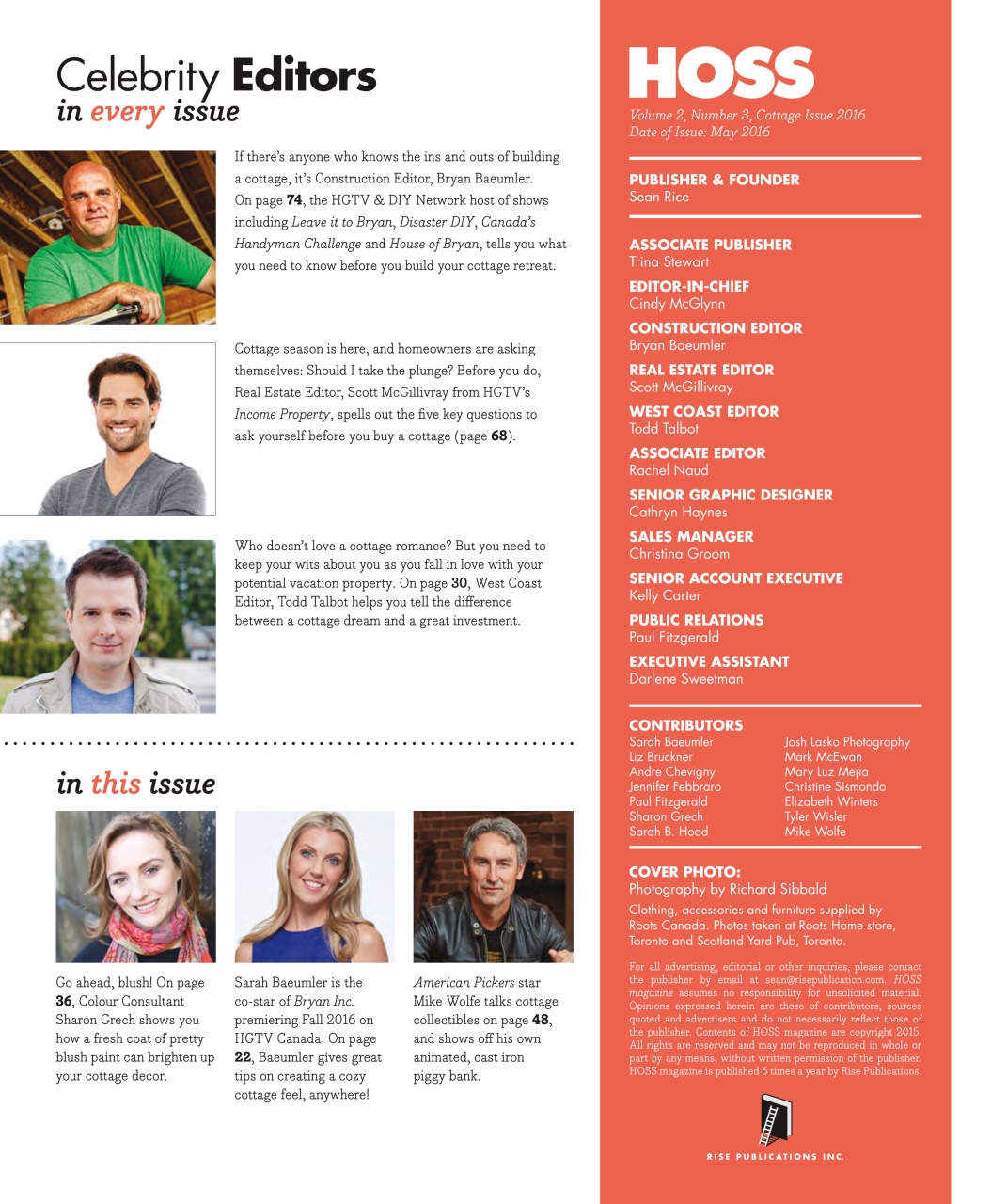 HOSS Magazine Preview Pages