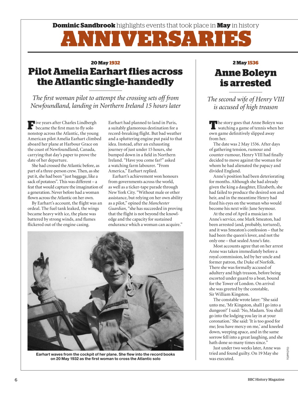 BBC History Magazine Preview Pages