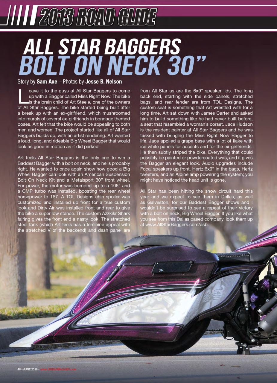 Urban Bagger Preview Pages