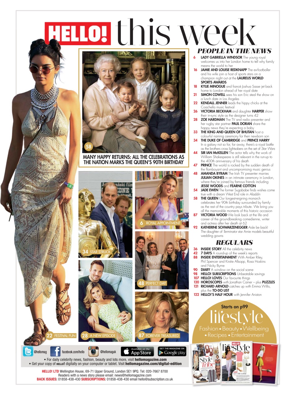 Hello! Magazine Preview Pages