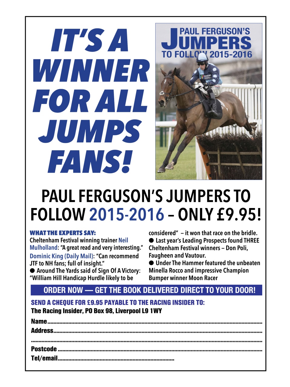 Racing Ahead Preview Pages