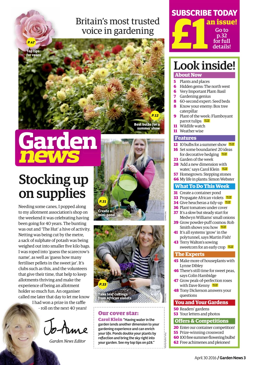 Garden News Preview Pages