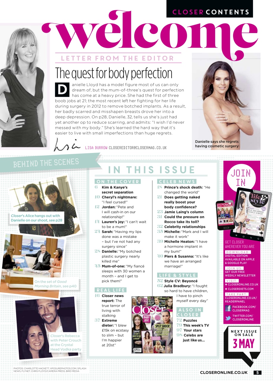 Closer Preview Pages