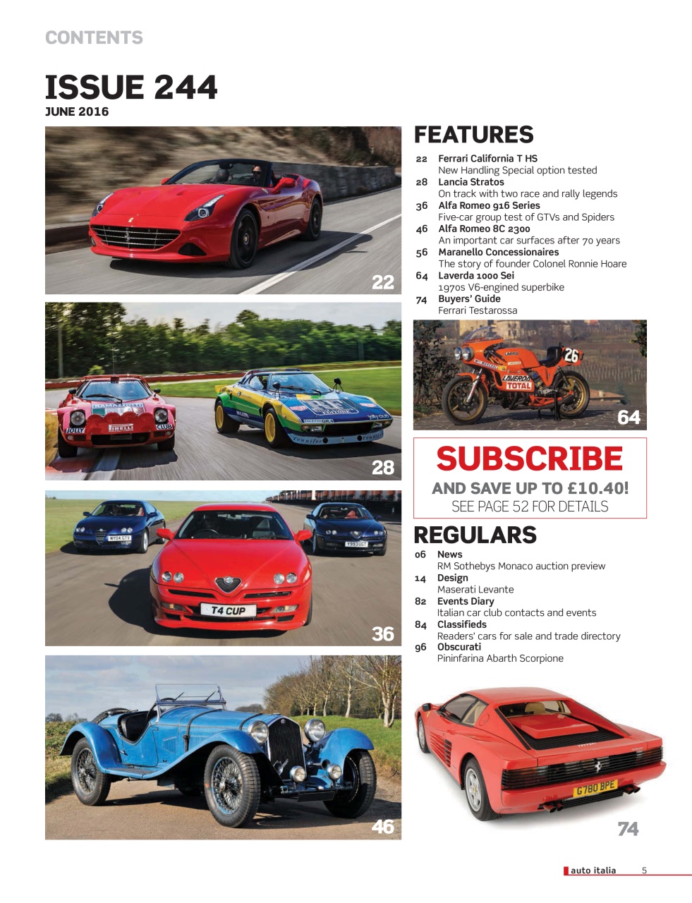 AutoItalia Magazine Preview Pages